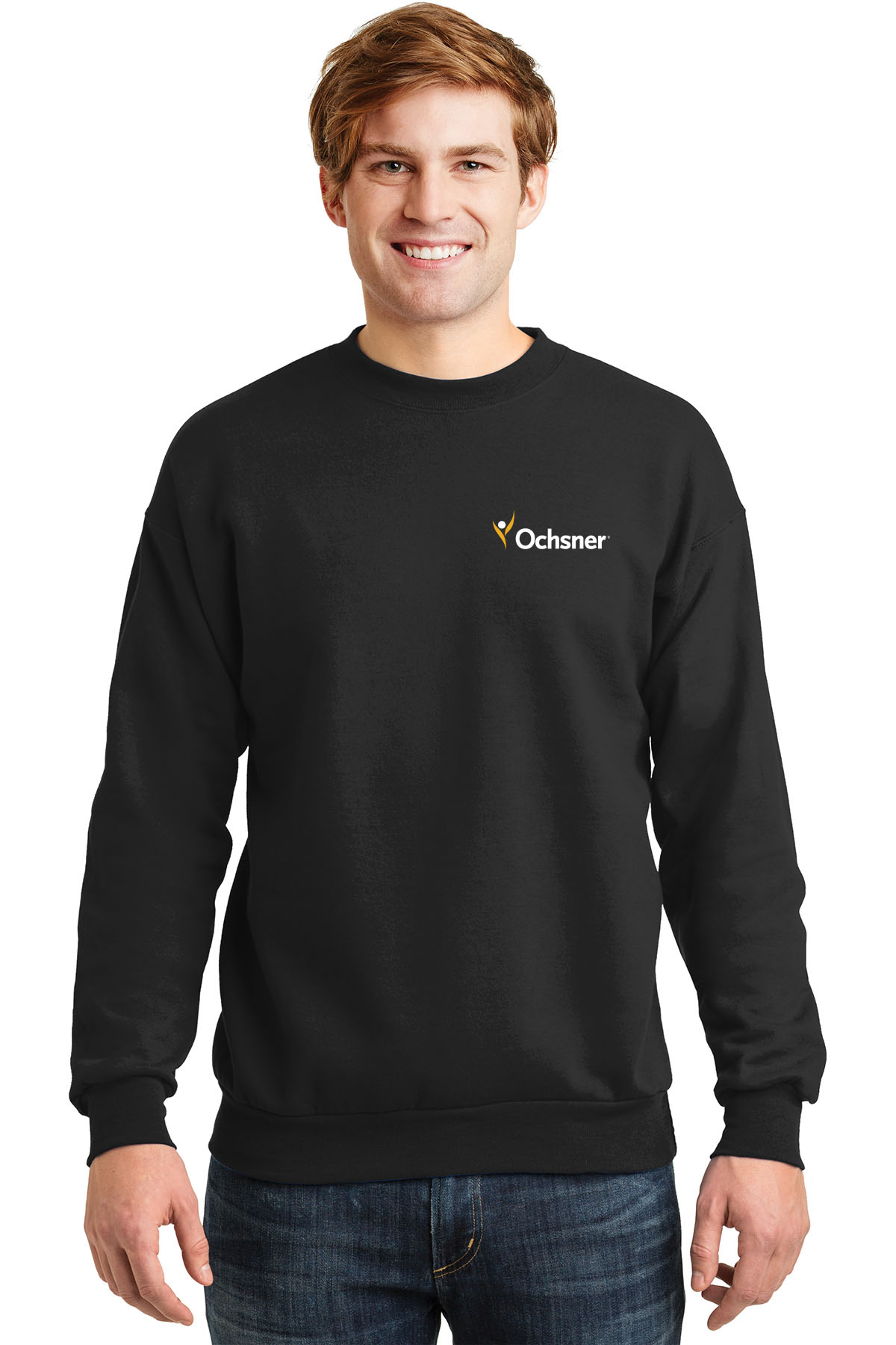 Embroidered Sweatshirts, Black, large image number 1