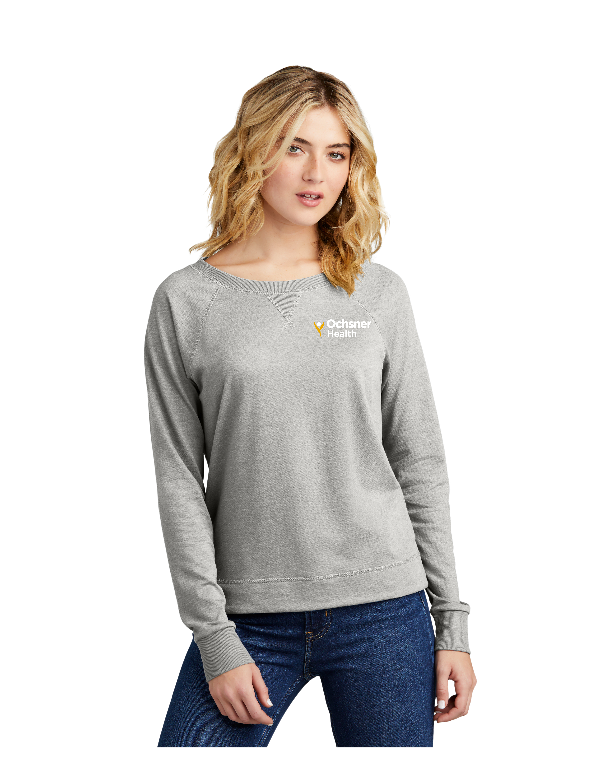 Ladies French Terry Crewneck, , large image number 3